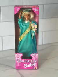 Image 1 of 1998 Graduation Barbie (Some Sun Damage)