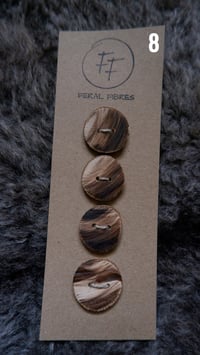 Image 5 of Hazel buttons - Set of 4 pt2