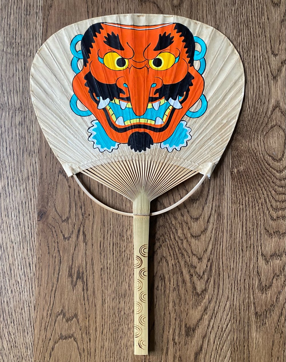 Long nose tengu face on