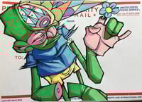 Label 228 Framed  - Untitled 6