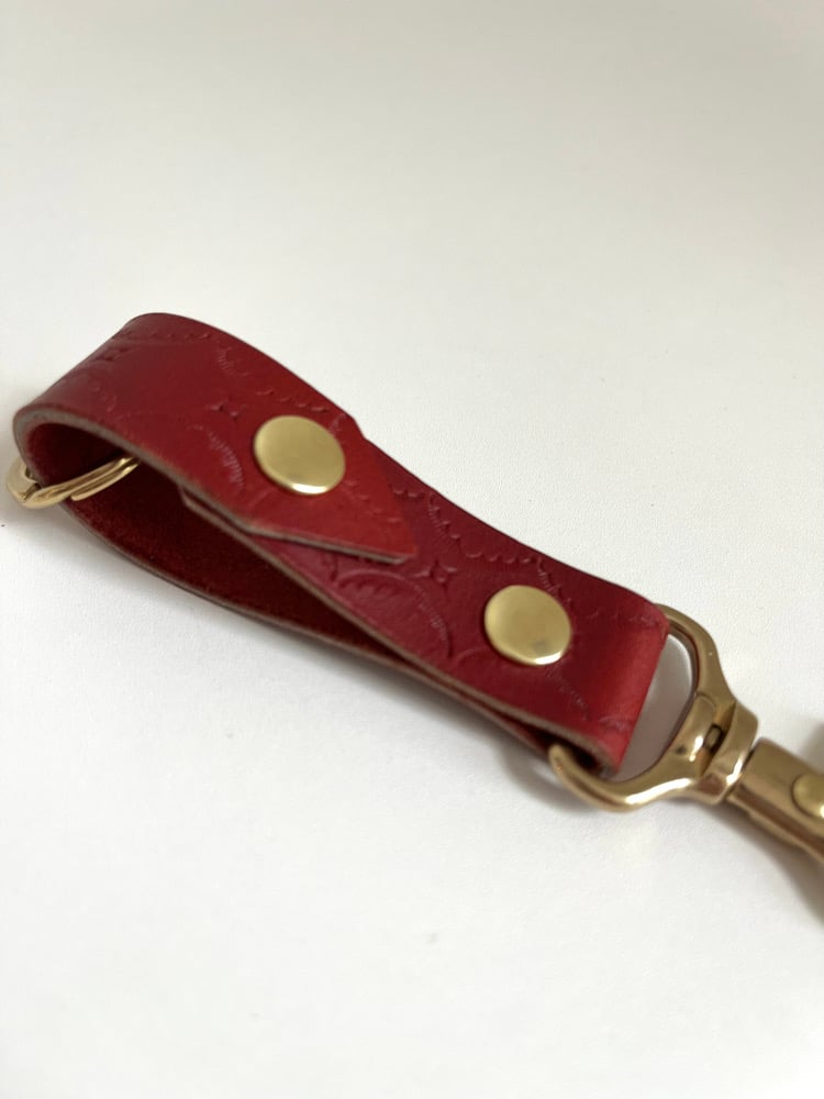 Image of Portage Red Long Keychain 