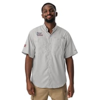 Image 9 of Trump Vance 24' MAGA Men’s Columbia PFG short sleeve button shirt