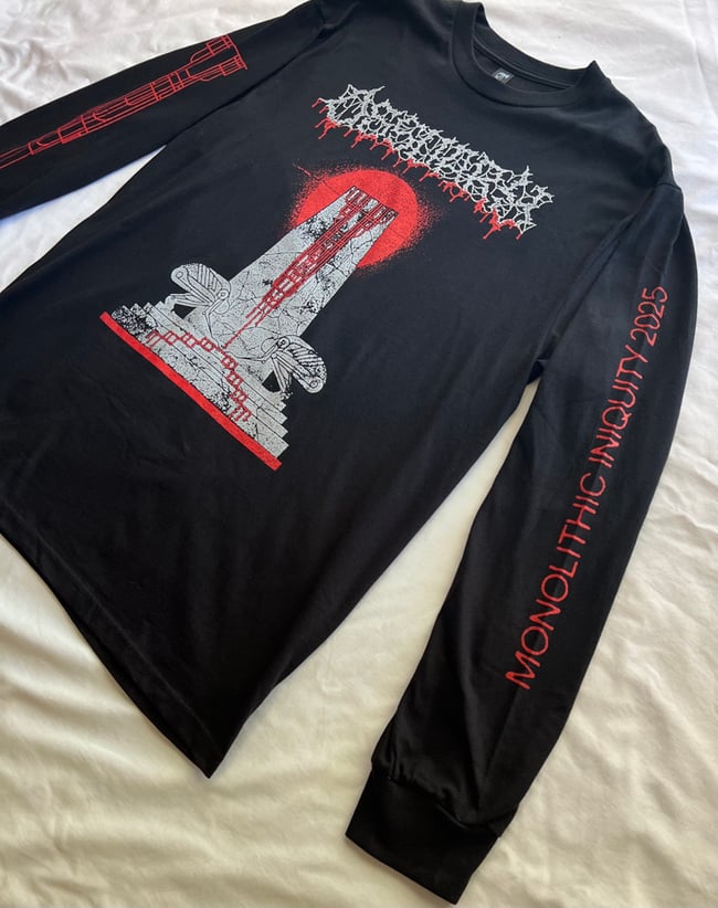 "MONOLITHIC INIQUITY" TOUR LONGSLEEVE