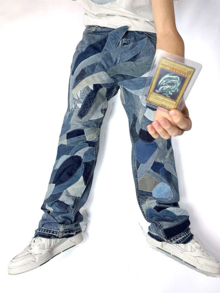 Image of Blue-Eyes White Dragon OSdenim