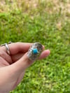 Turquoise arrow ring 