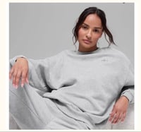 Grey crew neck 