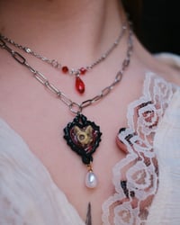 Image 5 of Pendientes | Colgante  Heart Locket Cat