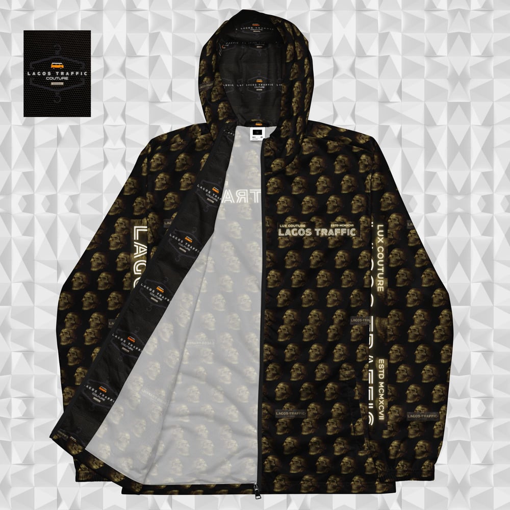 SKULL'CAMO COUTURE - LAS GIDI CITY MEN'S WINDBREAKER