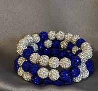 Image 3 of ❤️🤍 Sorority Sparkle Bracelet Set