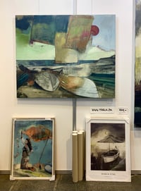 Image 5 of Painting / maleri / "Vilde drømme I" / 100x120 cm