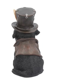 Image 3 of Cogsmiths Adorable Steampunk Dog Figurine 21cm