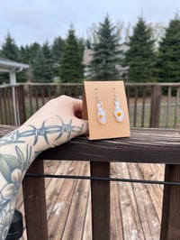 “eggcellent morning” earrings