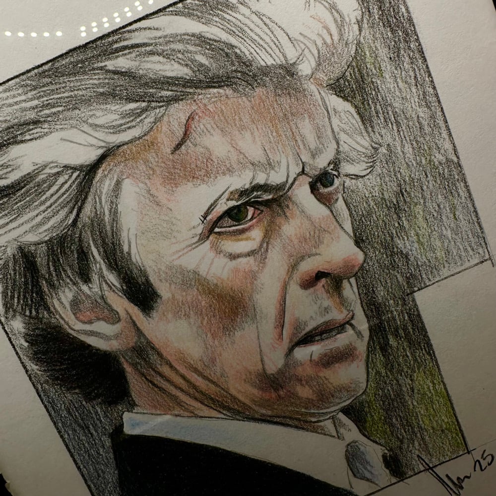 Doctor Who: Twelfth Doctor Adventures Year Three #1 Blank Variant Sketch Cover (Framed)