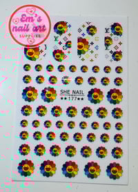 LV / FLOWERS stickers 