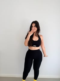 Image 1 of PZA Halter Bra Black