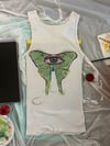 Luna Moth Hand Painted Tank