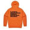 LOTTA HEADS ORANGE HOODIE