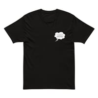 Image 3 of crying out loud blurb t-shirt.