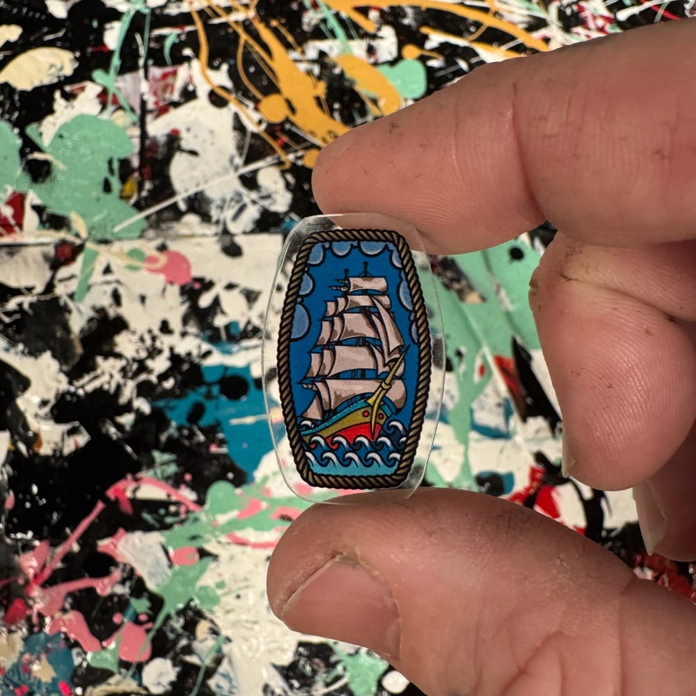 Clippership- Acrylic Pin