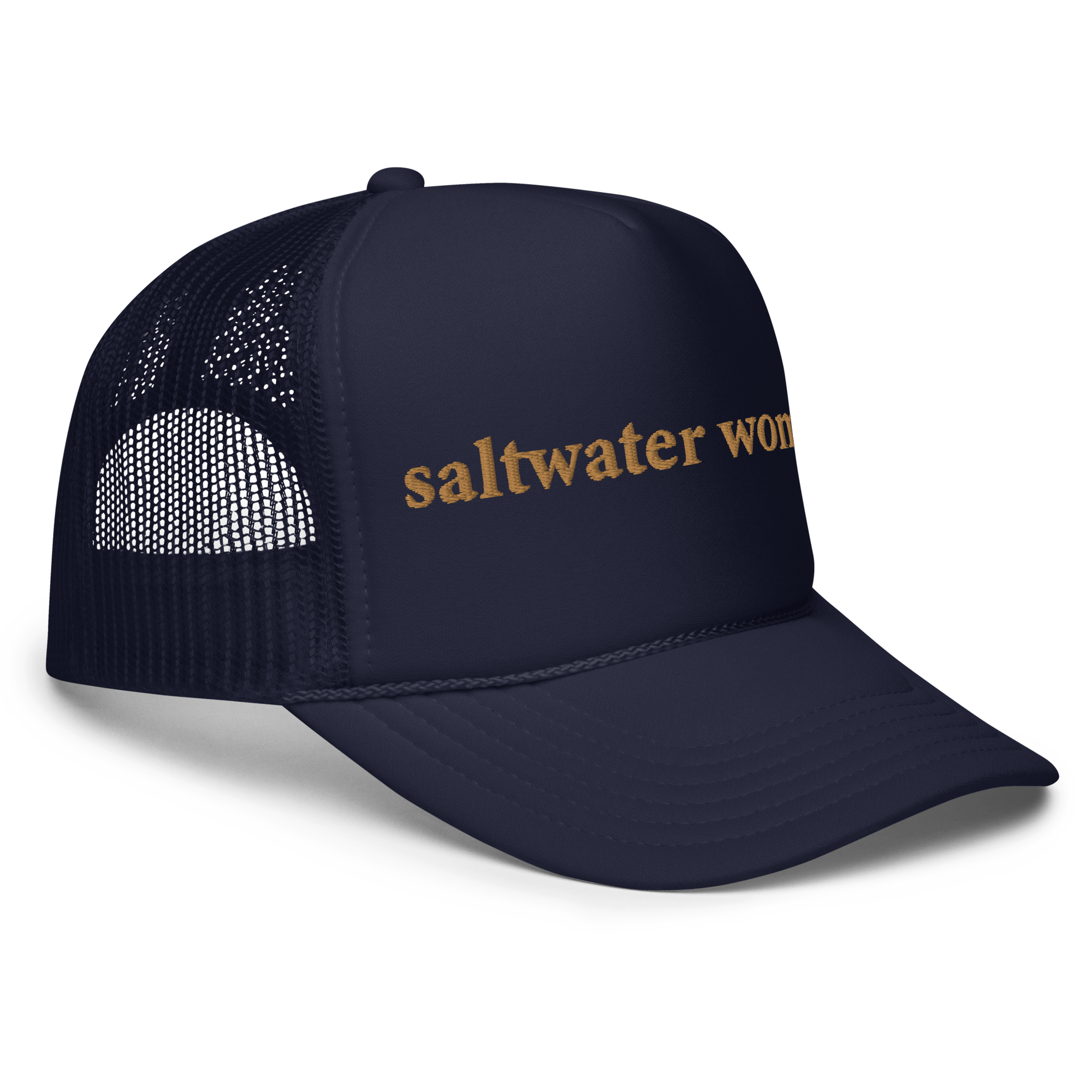 Saltwater Woman Trucker Cap saltwater woman