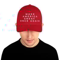 Image 1 of Make America Great Once Again - Trump Vance - Flex Fit Structured Twill Cap