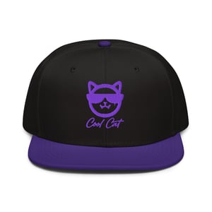 Image of Purp Cool Cat Snapback