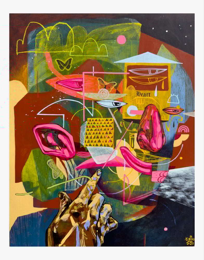 Image of Guided by the gut print