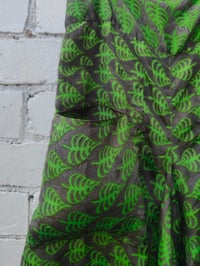 Image 2 of Sula slouch maxi skirt -green and grey