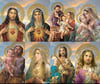 Assorted Saints Prayer Cards