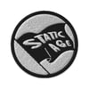 Black Static Flag patch