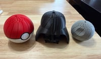 3D Printed Slider Slim-Ball Fidgets