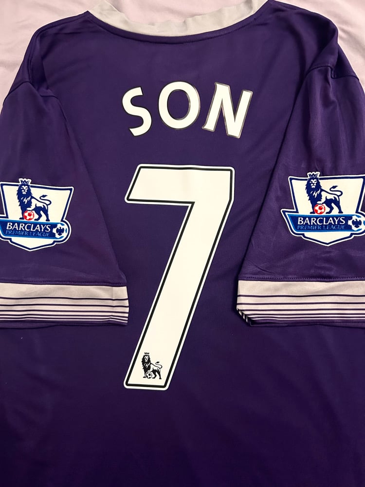 Image of Tottenham Hotspur “SON 7” 2015/16 Third Shirt + PL patches (L)