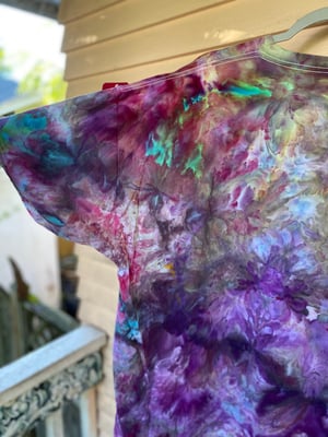 Image of 3XL Scream Into The Void Tie Dye Shirt