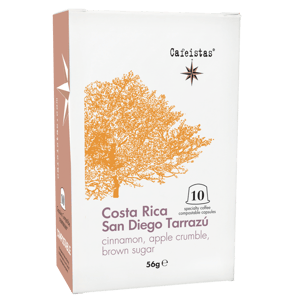 Image of san diego tarrazu - costa rica - 10 compostable nespresso®*compatible capsules