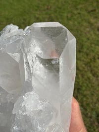 Image 20 of Large Clear Quartz Points Cluster Statement Piece #2260