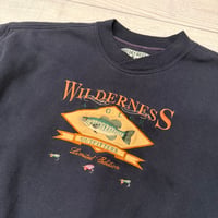 Image 2 of Vintage Wilderness Anglers Crewneck - L