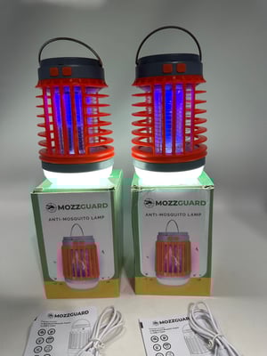 Image of Mozz Guard UV Mosquito Zapper Orange - 2 Units - Free Shipping