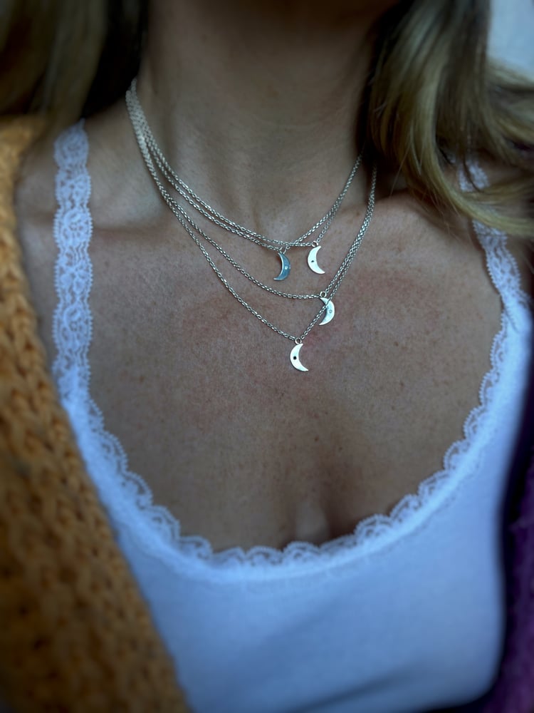 Image of Crescent Moon Necklaces