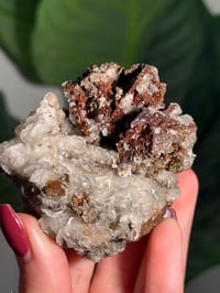 Image 2 of CHALCOPYRITE X CALCITE -MOROCCO- H