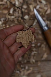 Image 3 of Sycamore leaf pendant 