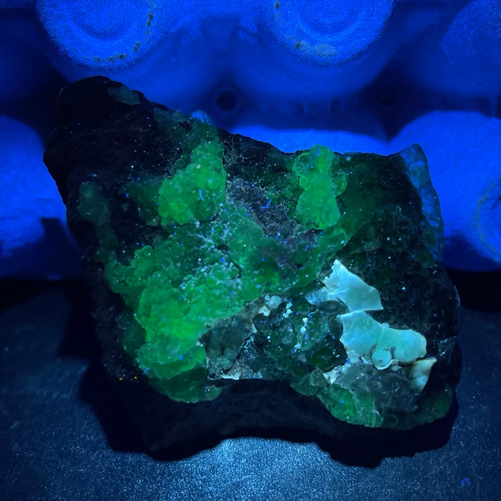 Amazing Botryoidal Hyalite Opal Shelf Specimen From Montana