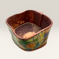 Image 3 of “Waterlilly” reduction lustre bowl
