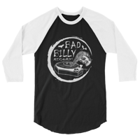 Image 3 of BAD BILLY (1st Logo) 3/4 sleeve raglan shirt