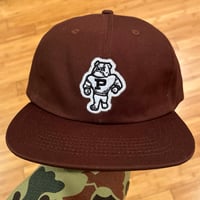 Image 1 of PARLAY Bulldog Cotton Hat ‘Brown’