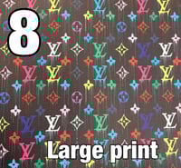 Image 8 of Faux leather sheets A008