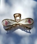 Image 2 of Floral Claw Clips Bow
