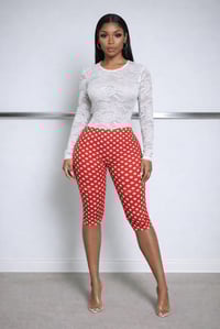 Image 1 of The Lace Retro Baddie Romper