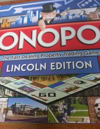 Image 5 of Monopoly Lincoln Edition - Rare Variant - 100% Complete