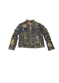 Image 1 of SINS DISTRESS DENIM JACKET 