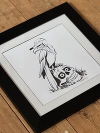 Image 2 of Spotting For The Fast Line - Original inking